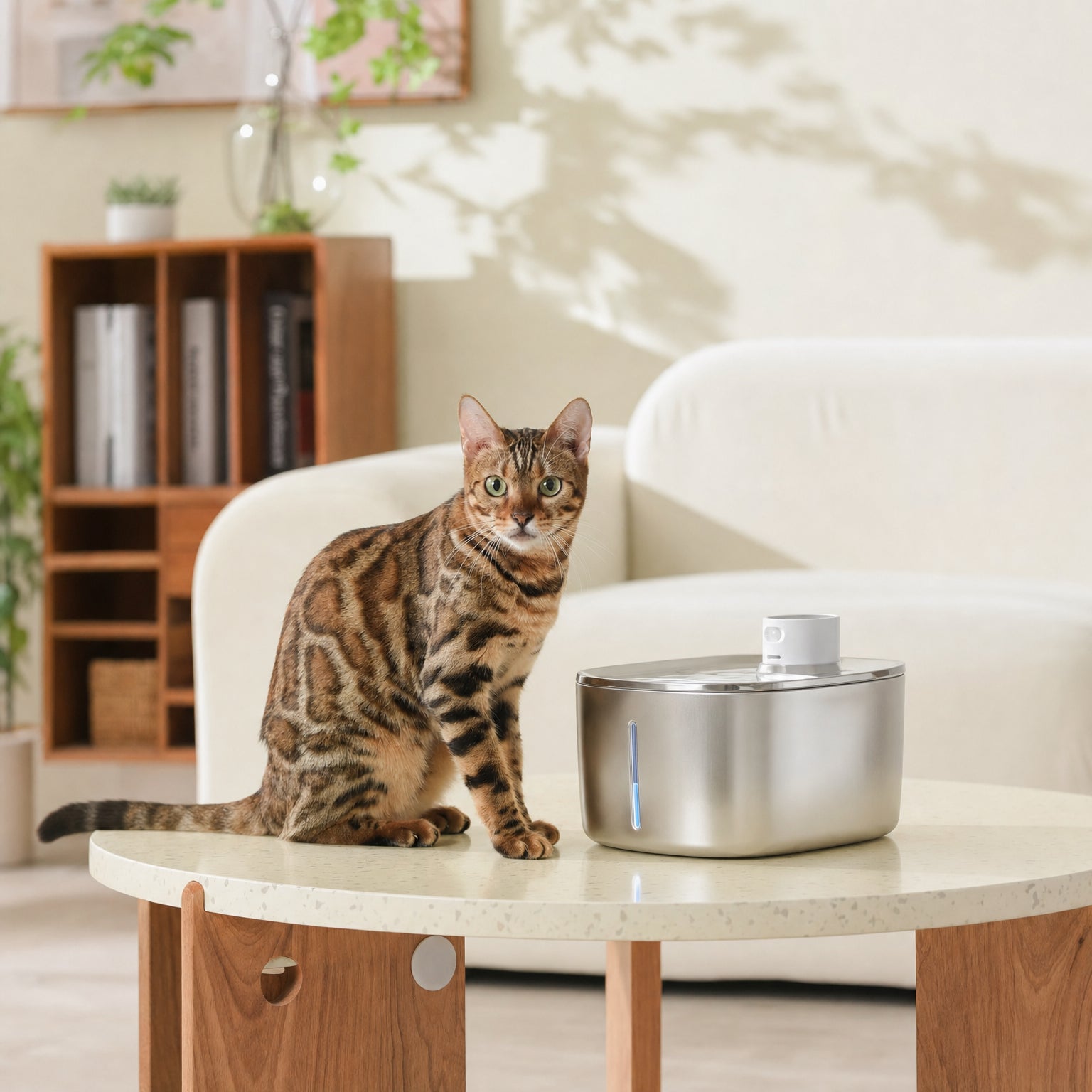 APETDOLA 4L — Fuente de Agua Inalámbrica para Mascotas - 5